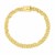 Three Row Rope Bracelet in 14k Yellow Gold (6.0mm)