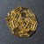 14k Yellow Gold Textured Paperclip Chain (3.5 mm)
