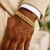 Pave Curb Bracelet in 14k Two Tone Gold  (11.23 mm)