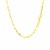 14K Yellow Gold Paperclip Chain (2.50 mm)