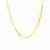 14K Yellow Gold Paperclip Chain (2.50 mm)