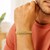 Dual Row Rope Bracelet in 14k Yellow Gold  (4.80 mm)