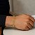 Dual Row Rope Bracelet in 14k Yellow Gold  (4.80 mm)