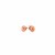 Classic Round Stud Earrings in 14k Rose Gold (5mm)