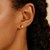 Classic Round Stud Earrings in 14k Rose Gold (5mm)