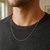 Diamond Cut Cable Link Chain in 14k Rose Gold (0.87 mm)