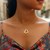 Open Heart Pendant in 14k Yellow Gold