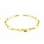 14K Yellow Gold Bold Paperclip Chain Bracelet (4.20 mm)