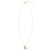 Stylish 14K Yellow Gold Paperclip Chain Necklace