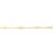 14k Yellow Gold Infinity Bracelet