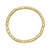 14K Yellow Gold Polished Barrel Bead Stretch Bracelet (4.55 mm)