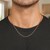 Classic Box Chain in 14k Rose Gold (0.73 mm)