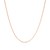Classic Box Chain in 14k Rose Gold (0.73 mm)