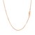 Classic Box Chain in 14k Rose Gold (0.73 mm)