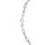 Sterling Silver Rhodium Plated Round Link Paperclip Chain (4.10 mm)