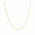 Diamond Cut Cable Link Chain in 10k Yellow Gold (1.10 mm)