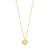 Sterling Silver Gold Plated Heart Locket Necklace