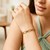 14k Yellow Gold Diamante Paperclip Chain Bracelet (7.00 mm)