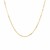 Adjustable Cable Chain in 10k Yellow Gold (1.10 mm)