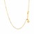 Adjustable Singapore Chain in 14k Yellow Gold (1.40 mm)