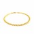 Miami Cuban Semi Solid Bracelet in 14k Yellow Gold  (4.50 mm)