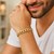 Miami Cuban Semi Solid Bracelet in 14k Yellow Gold  (8.00 mm)