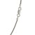 Sterling Silver Rhodium Plated Wheat Chain (1.30 mm)