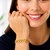 Double Link Solid Charm Bracelet in 14k Yellow Gold  (8.00 mm)
