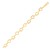 Diamond Cut Heart Bracelet in 14K Yellow Gold