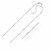 Adjustable Piatto Chain in Sterling Silver (1.0 mm)