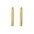 14K Yellow Gold Large Diamond Cut Marquise Hoop Earrings