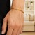 Solid Diamond Cut Rope Bracelet in 10k Yellow Gold  (3.50 mm)