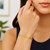 Solid Figaro Bracelet in 10k Yellow Gold  (4.50 mm)