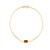 14K Yellow Gold Citrine Paperclip Bracelet (1.50 mm)