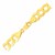 Solid Curb Bracelet in 14k Yellow Gold  (10.00 mm)