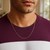 Oval Cable Link Chain in 14k Rose Gold (0.97 mm)