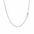 Gourmette Chain in 14k White Gold (1.00 mm)