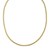 14K Yellow Gold Lite Oval Snake Chain (3.30 mm)