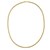 14K Yellow Gold Lite Oval Snake Chain (3.30 mm)