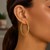 Classic Hoop Earrings in 10k Yellow Gold (2x40mm)