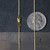 Lumina Pendant Chain in 14k Yellow Gold (0.90 mm)