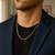 Solid Round Box Chain in 14k Yellow Gold (2.5 mm)
