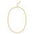 14K Yellow Gold Bead Chain Necklace (2.30 mm)