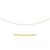 Textured Links Pendant Chain in 14k Yellow Gold (2.50 mm)