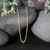 Solid Diamond Cut Rope Chain in 10k Yellow Gold (2.00 mm)