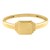 Mini Signet Ring in 14K Yellow Gold (2.00 mm)