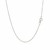 Wide Bar Necklace with Cubic Zirconia in Sterling Silver