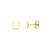 14K Yellow Gold Yours Truly Initial U Stud Earrings