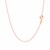 Oval Cable Link Chain in 14k Pink Gold (0.97 mm)