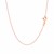 Oval Cable Link Chain in 14k Pink Gold (0.97 mm)